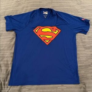 Under Armour Superman Blue T-Shirt